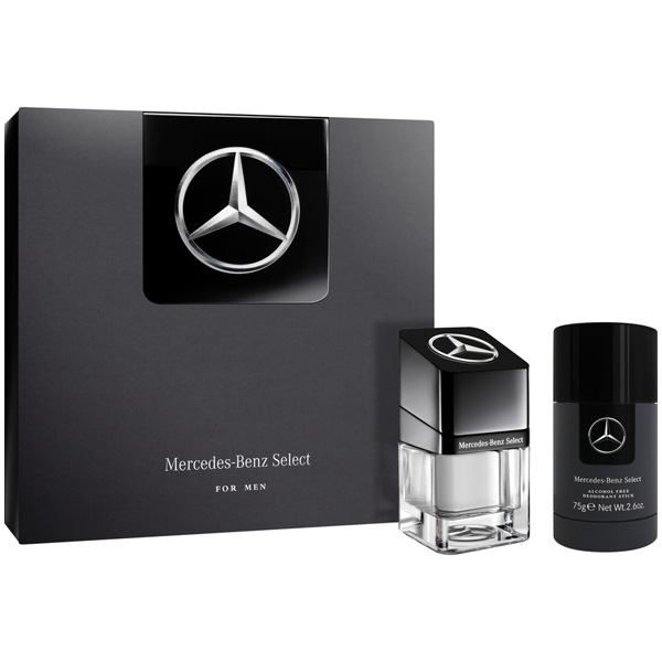 Mercedes-Benz Select Set (EDT 50ml + Deo Stick 75ml) pentru Bărbați