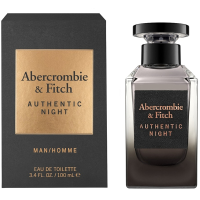 Abercrombie & Fitch Authentic Night Man EDT 100ml pentru Bărbați Arome pentru Bărbați
