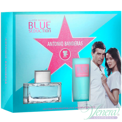 Antonio Banderas Blue Seduction Set (EDT 50ml + BL 100ml) pentru Femei Seturi Cadou
