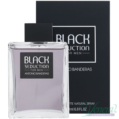Antonio Banderas Seduction in Black EDT 200ml pentru Bărbați Parfumuri pentru Bărbați