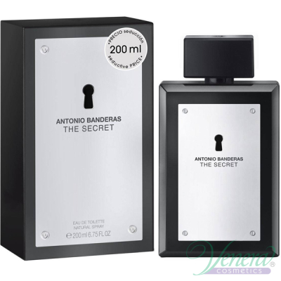 Antonio Banderas The Secret EDT 200ml pentru Bărbați Parfumuri pentru Bărbați