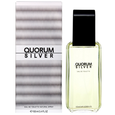 Antonio Puig Quorum Silver EDT 100ml pentru Bărbați produs fără ambalaj Produse fără ambalaj