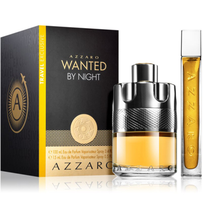 Azzaro Wanted by Night Set (EDP 100ml + EDP 15ml) pentru Bărbați Seturi