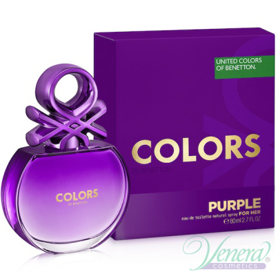 Benetton Colors de Benetton Purple EDT 80ml pentru Femei Parfumuri pentru Femei