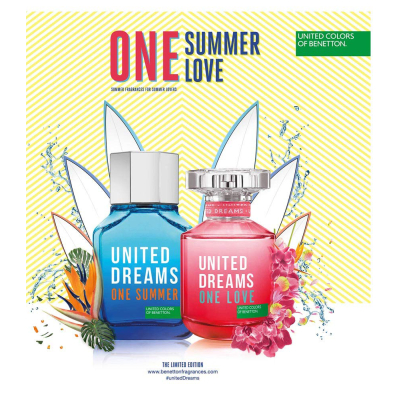 Benetton United Dreams One Love EDT 80ml pentru Femei produs fără ambalaj Produse fără ambalaj