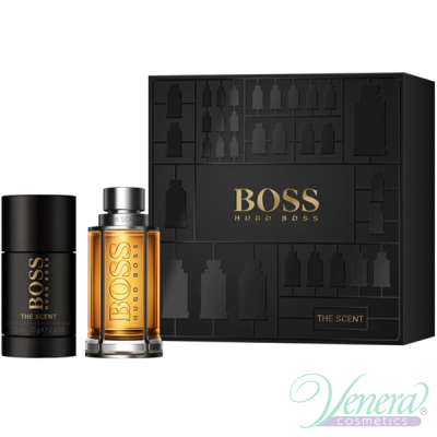 Boss The Scent Set (EDT 50ml + Deo Stick 75ml) pentru Bărbați Men's Gift sets