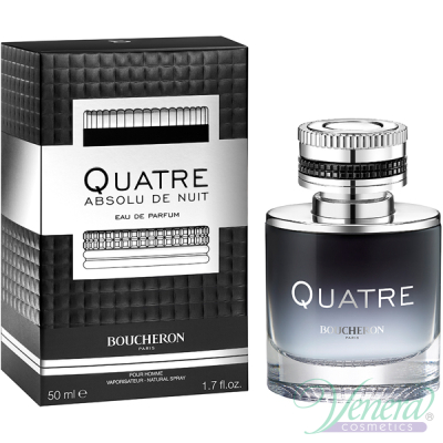 Boucheron Quatre Absolu de Nuit Pour Homme EDP 50ml pentru Bărbați Parfumuri pentru Bărbați