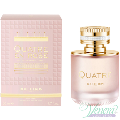 Boucheron Quatre En Rose EDP 50ml pentru Femei Women's Fragrance