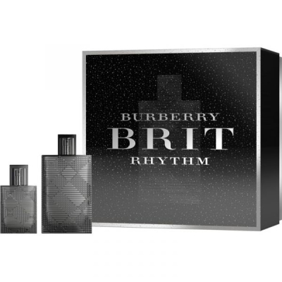 Burberry Brit Rhythm Set (EDT 90ml + EDT 30ml) pentru Bărbați Seturi