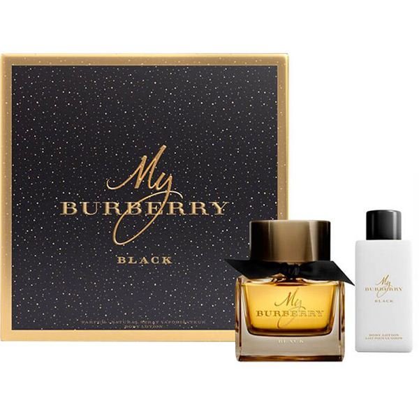 Burberry My Burberry Black Set (EDP 50ml + BL 75ml) pentru Femei