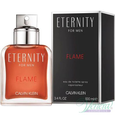 Calvin Klein Eternity Flame EDТ 100ml pentru Bărbați Arome pentru Bărbați