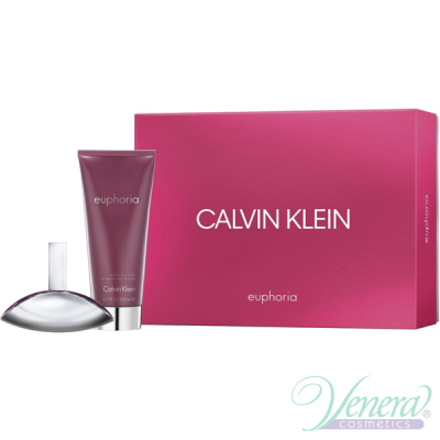Calvin Klein Euphoria Set (EDP 50ml + Body Lotion 200ml) pentru Femei Seturi