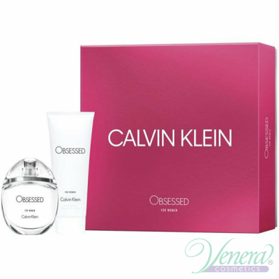 Calvin Klein Obsessed For Women Set (EDP 50ml + BL 100ml) pentru Femei Women's GIft sets