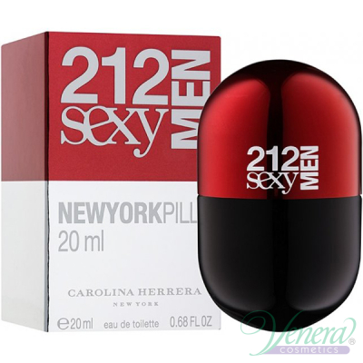 Carolina Herrera 212 Sexy Men Pills EDT 20ml pentru Bărbați