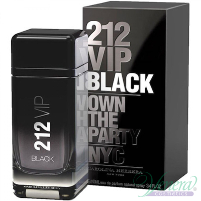 Carolina Herrera 212 VIP Black EDP 100ml pentru Bărbați Men's Fragrance