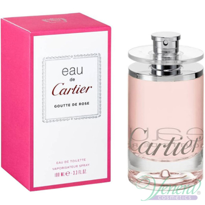 Cartier Eau De Cartier Goutte De Rose EDT 100ml pentru Femei Parfumuri pentru Femei