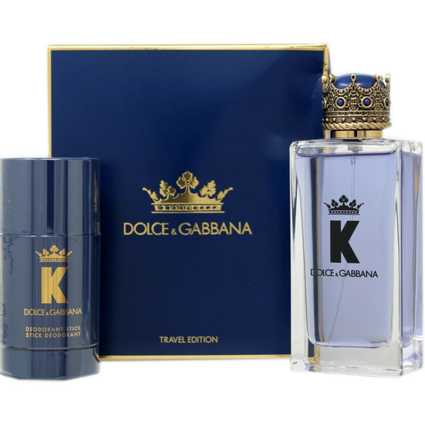 Dolce&amp;Gabbana K by Dolce&amp;Gabbana Set (EDT 100ml + Deo Stick 75ml) pentru Bărbați