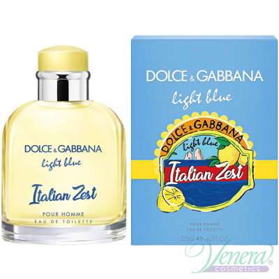 Dolce&Gabbana Light Blue Italian Zest Pour Homme EDT 125ml pentru Bărbați Men's Fragrance