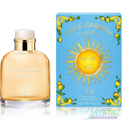 Dolce&Gabbana Light Blue Sun Pour Homme EDT 125ml pentru Bărbați AROME PENTRU BĂRBAȚI