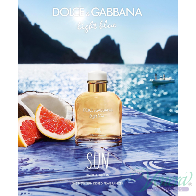 Dolce&Gabbana Light Blue Sun Pour Homme EDT 75ml pentru Bărbați AROME PENTRU BĂRBAȚI