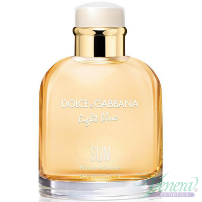 Dolce&Gabbana Light Blue Sun Pour Homme EDT 125ml pentru Bărbați produs fără ambalaj Produse fără ambalaj