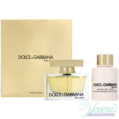 Dolce&Gabbana The One Set (EDP 75ml + Body Lotion 100ml) pentru Femei Seturi