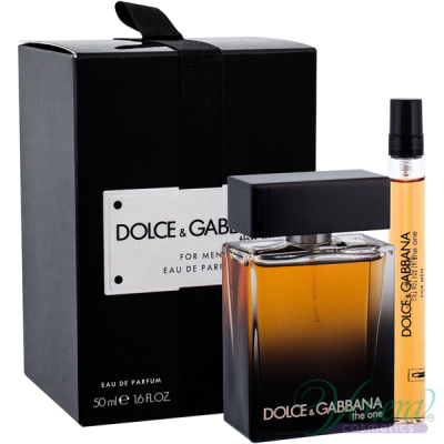 Dolce&Gabbana The One Eau de Parfum Set (EDP 50ml + EDP 10ml) pentru Bărbați Seturi