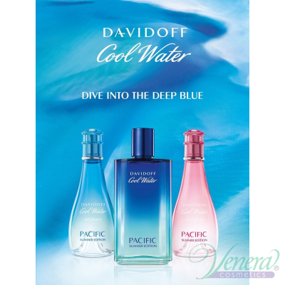 Davidoff Cool Water Pacific Summer Edition EDT 100ml pentru Femei produs fără ambalaj Produse fără ambalaj