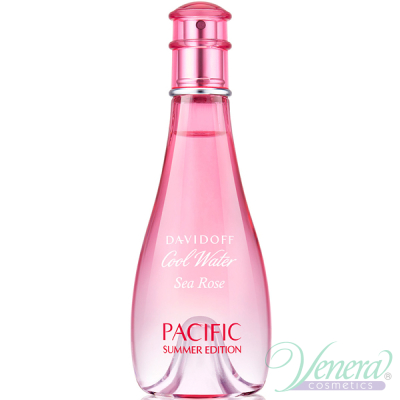 Davidoff Cool Water Sea Rose Pacific Summer EDT 100ml pentru Femei fără de ambalaj Women's Fragrances without package