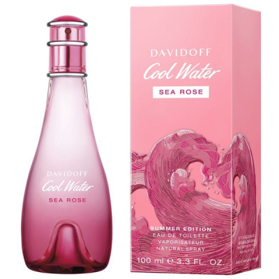 Davidoff Cool Water Sea Rose Summer Edition EDT 100ml pentru Femei produs fără ambalaj Produse fără ambalaj
