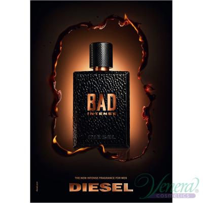 Diesel Bad Intense EDP 75ml pentru Bărbați fără de ambalaj Men's Fragrances without package