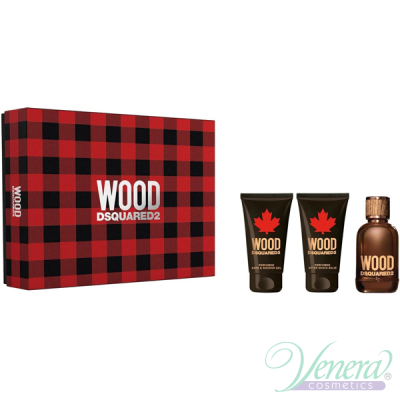 Dsquared2 Wood for Him Set (EDT 50ml + AS ...