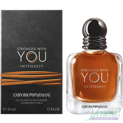 Emporio Armani Stronger With You Intensely EDP 50ml pentru Bărbați Men's Fragrance