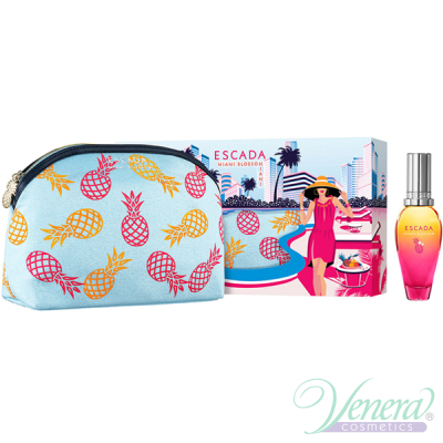 Escada Miami Blossom Set (EDT 30ml + Bag) pentru Femei Women's Gift sets
