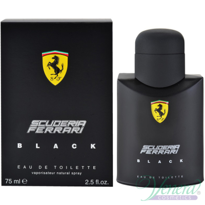 Ferrari Scuderia Ferrari Black EDT 75ml pentru Bărbați Men's Fragrance