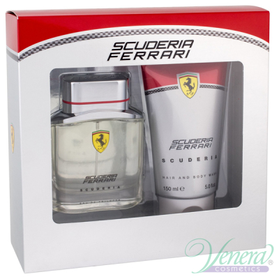 Ferrari Scuderia Ferrari Set (EDT 75ml + SG 150ml) pentru Bărbați Men's Gift sets