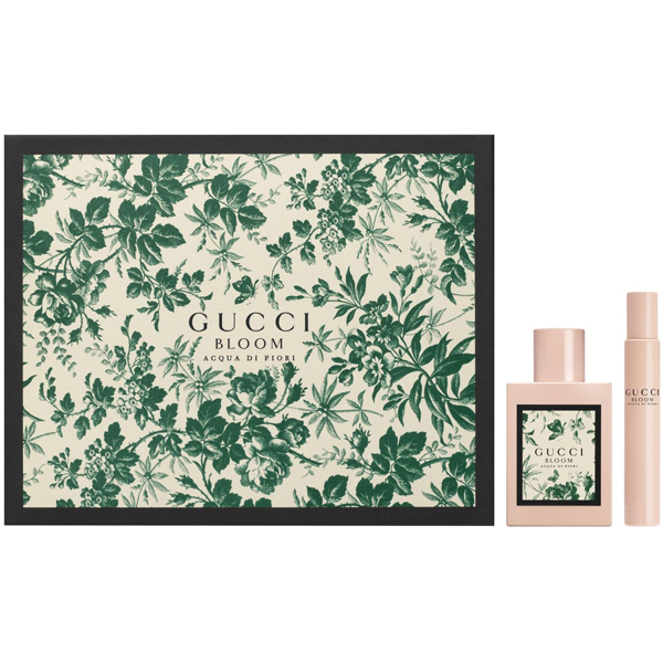 Gucci Bloom Acqua di Fiori Set (EDT 50ml + EDT 7.4ml) pentru Femei