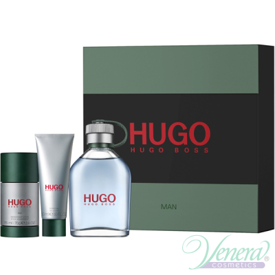 Hugo Boss Hugo Set (EDT 125ml + Deo Stick 75ml + SG 50ml) pentru Bărbați Seturi