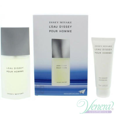 Issey Miyake L'Eau D'Issey Pour Homme Set (EDT 75ml + SG 75ml) for Men Sets