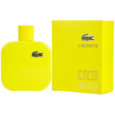Lacoste Eau de Lacoste L.12.12 Jaune - Optimistic (Yellow) EDT 50ml pentru Bărbați Parfumuri pentru Bărbați
