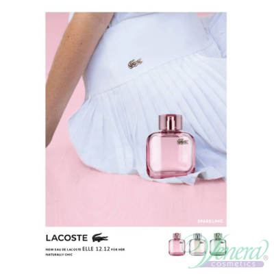 Lacoste Eau de Lacoste L.12.12 Pour Elle Sparkling EDT 90ml pentru Femei Parfumuri pentru Femei