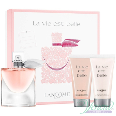 Lancome La Vie Est Belle Set (EDP 75ml + BL 50ml + SG 50ml) pentru Femei Seturi