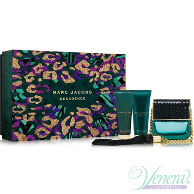 Marc Jacobs Decadence Set (EDP 100ml + BL 75ml + SG 75ml) pentru Femei Women's Gift sets