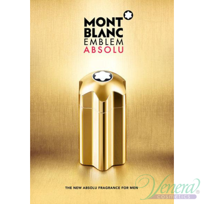 Mont Blanc Emblem Absolu EDT 100ml for Men Without Package Men's Fragrances without package