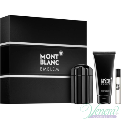 Montblanc Emblem Set (EDT 100ml + AS Balm 100ml + EDT 7.5ml) για άνδρες Ανδρικά Σετ