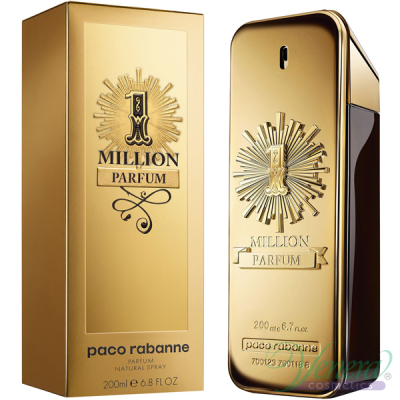 Paco Rabanne 1 Million Parfum 200ml pentru Bărbați Men's Fragrance