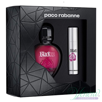 Paco Rabanne Black XS Set (EDT 50ml + EDT 10ml) for Women Sets