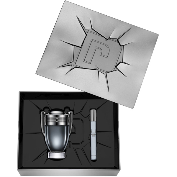 Paco Rabanne Invictus Intense Set (EDT 100ml + EDT 10ml) pentru Bărbați