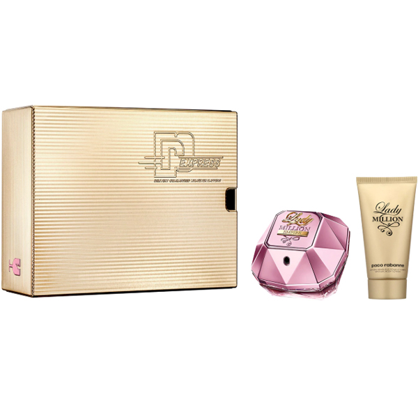 Paco Rabanne Lady Million Empire Set (EDP 80ml + BL 100ml) pentru Femei