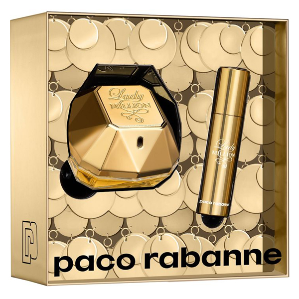 Paco Rabanne Lady Million Set (EDP 50ml + EDP 10ml) pentru Femei